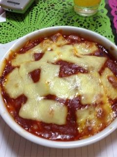 ミートソースで簡単グラタン-レシピのメイン写真