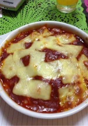 ミートソースで簡単グラタン-レシピのメイン写真