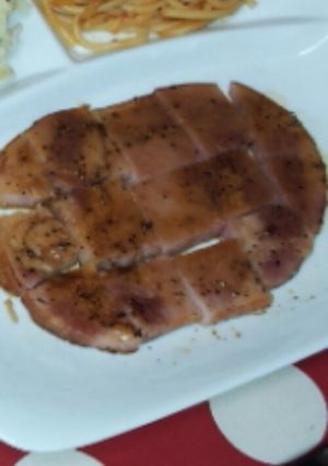 絶品☆ハムステーキ-レシピのメイン写真