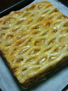 ホットケーキでアップルケーキ-レシピのメイン写真