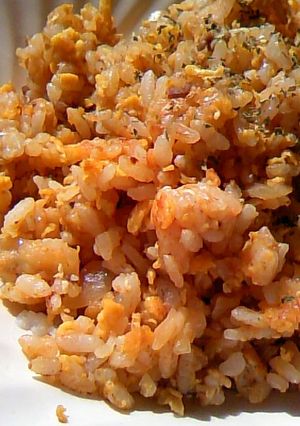 簡単★餃子のタネでパラパラチャーハン-レシピのメイン写真