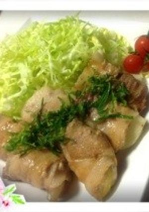 一手間！生姜焼きロール-レシピのメイン写真