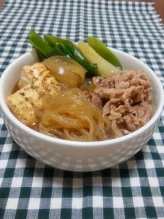 簡単!美味しい!豚肉のすき煮☆-レシピのメイン写真