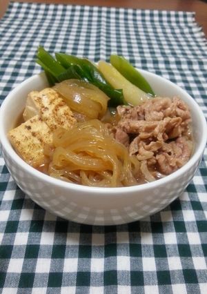 簡単！美味しい！豚肉のすき煮☆-レシピのメイン写真