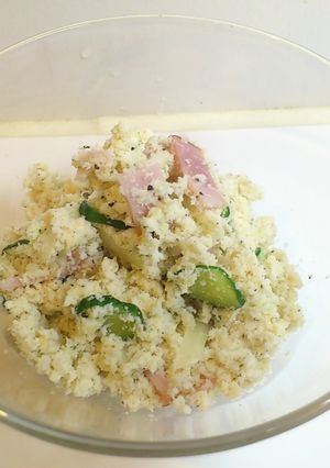 器１つ！レンチン簡単おいしいおからサラダ-レシピのメイン写真