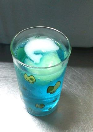 ✿シャーベットソーダ✿-レシピのメイン写真