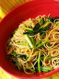 カブの葉だけパスタ-レシピのメイン写真