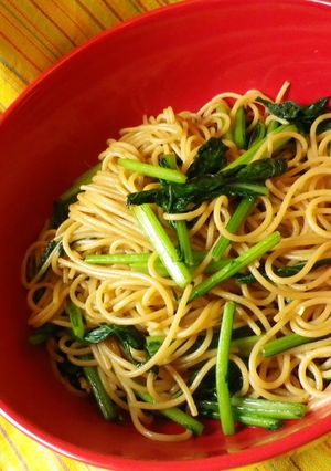 カブの葉だけパスタ-レシピのメイン写真