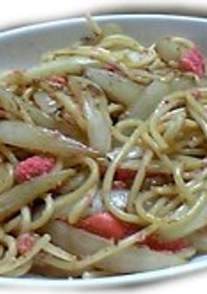 ♪*`・．.*たらこスパゲティ*・．.'*♪-レシピのメイン写真