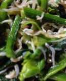 ほうれん草としらすのピリ辛和え♪簡単