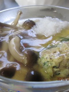 つくねシメジあんかけ-レシピのメイン写真