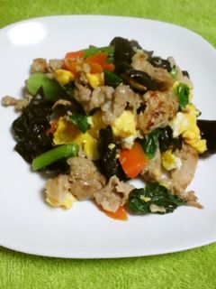 塩麹きくらげ玉子炒め-レシピのメイン写真
