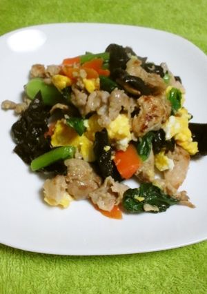 塩麹きくらげ玉子炒め-レシピのメイン写真