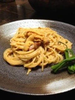 雲丹納豆パスタ-レシピのメイン写真