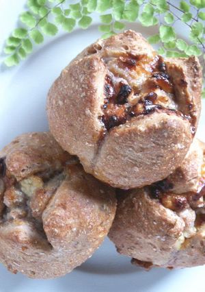 ブルーチーズとハチミツのパン-レシピのメイン写真