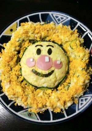 アンパンマンのポテトサラダ♪-レシピのメイン写真