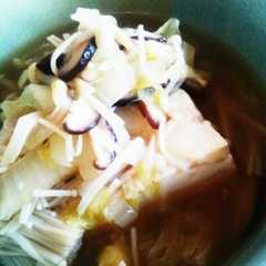 รูปของ 豆腐のきのこあんかけ