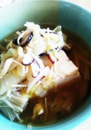 豆腐のきのこあんかけ-レシピのメイン写真