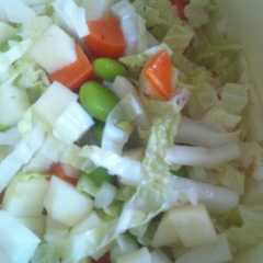 รูปของ 白菜とりんごのサラダ