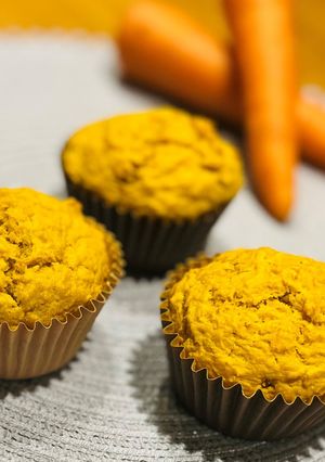 にんじんと豆乳のカップケーキ-レシピのメイン写真