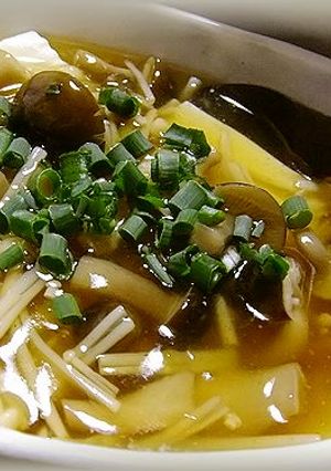 豆腐のきのこあんかけ-レシピのメイン写真
