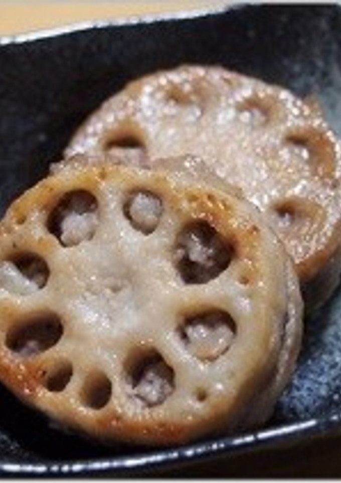 蓮根の挟み焼き-レシピのメイン写真