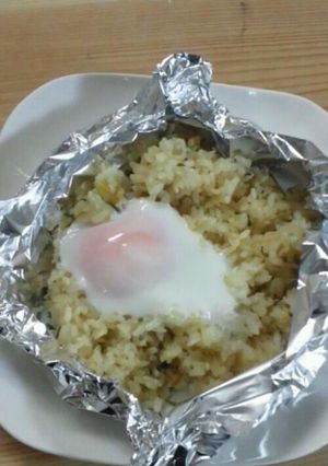 簡単☆炊き込み御飯のアルミ焼き-レシピのメイン写真