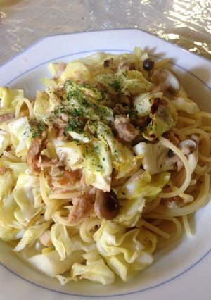 キャベツとツナのパスタ-レシピのメイン写真