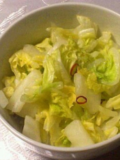 即食べられる!白菜の甘酢浅漬け-レシピのメイン写真
