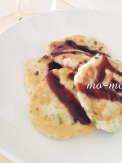 超簡単☆豆腐とおからのもちもちお焼き-レシピのメイン写真