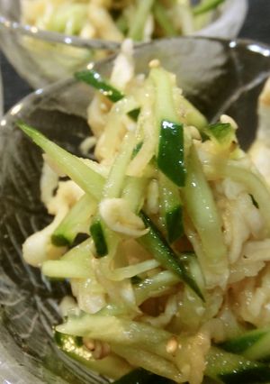 簡単おかず…切干大根ときゅうりのサラダ-レシピのメイン写真