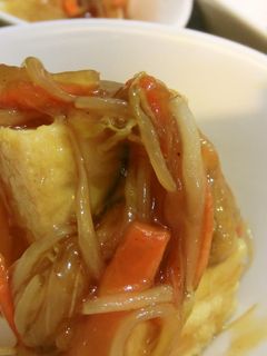 簡単おかず…厚揚げの野菜あんかけ-レシピのメイン写真