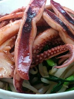 イカの*スタミナ炒め-レシピのメイン写真