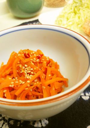 ＊お弁当に＊人参のきんぴら＊-レシピのメイン写真