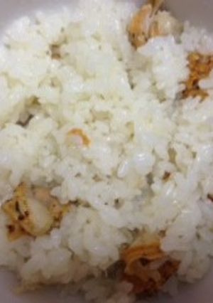 ☆帆立の塩バターご飯☆-レシピのメイン写真