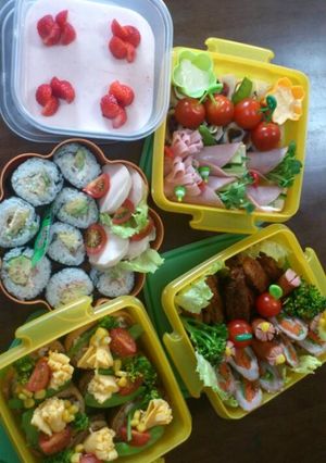 遠足のお弁当-レシピのメイン写真
