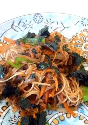 そうめん味噌チャンプルー-レシピのメイン写真