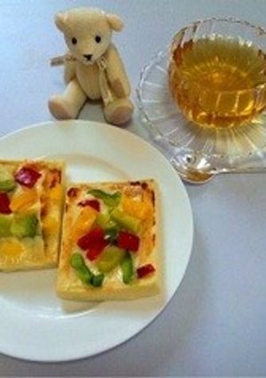 高野豆腐deピザトースト風☆-レシピのメイン写真