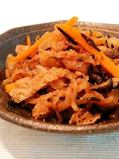 失敗なし!切り干し大根とひじきの炒め煮-レシピのメイン写真