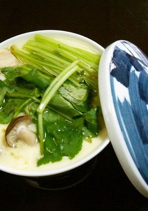 ささ身を使った茶碗蒸し-レシピのメイン写真