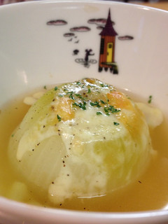 丸ごと玉ねぎスープ-レシピのメイン写真