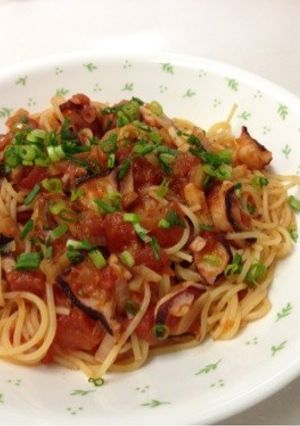 たこのスパゲッティ-レシピのメイン写真