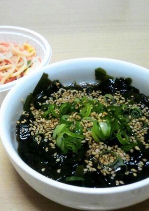 もずくわかめｯ酢♪*°-レシピのメイン写真