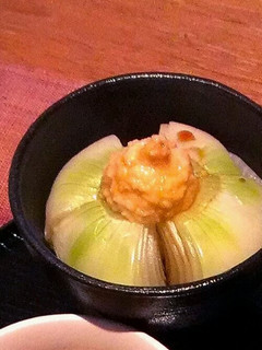 丸ごとペロリ!!玉葱お浸し-レシピのメイン写真