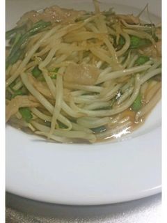 もやしとニラの中華炒め-レシピのメイン写真