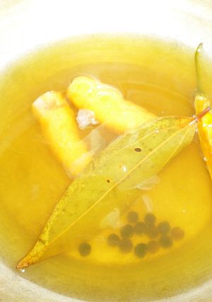 ひよこ豆ゆで汁のシンプルスープ-レシピのメイン写真