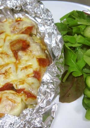 鶏もも肉のソテー　トマトソースかけ-レシピのメイン写真