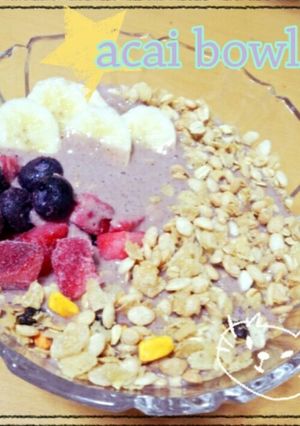 アサイーボウル★(acai bowl)-レシピのメイン写真