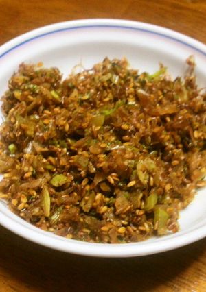 大根の葉でご飯が進む簡単ふりかけ-レシピのメイン写真