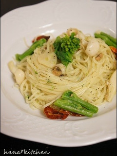 春の菜の花パスタ-レシピのメイン写真